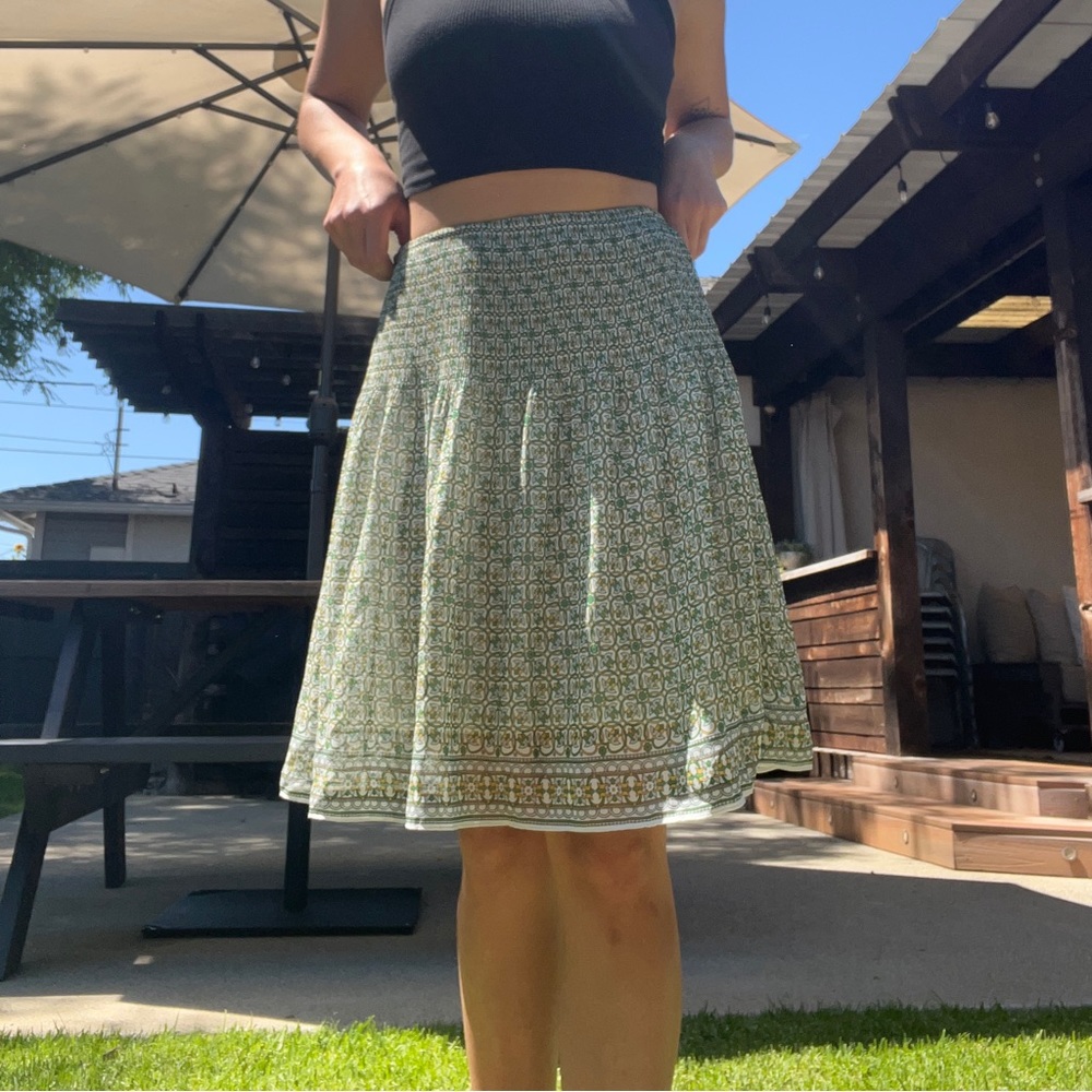 fun midi skirt!